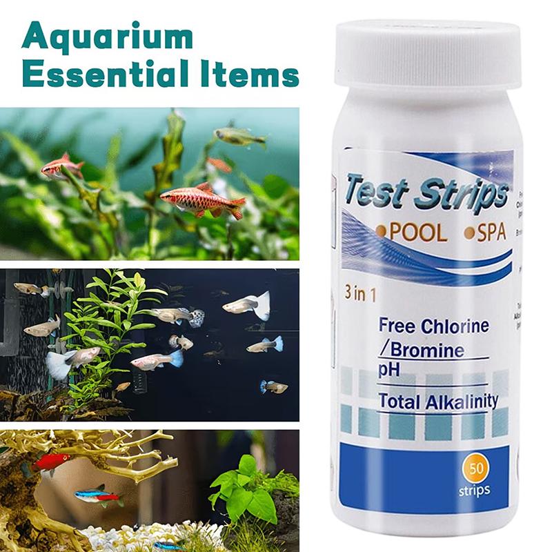 수족관 수질 테스트 스트립 8 in 1 광범위 테스트  - Aquarium Fish Quality 리뷰 및 가격