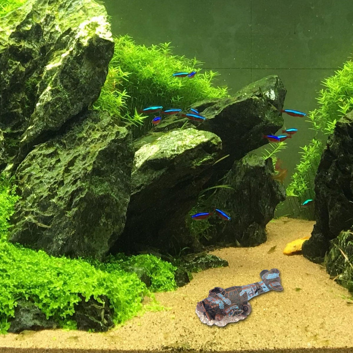 미니 레진 공예 어항 장식품 인공 장식물 독특한 수중  - Aquarium Fish Unique 리뷰 및 가격